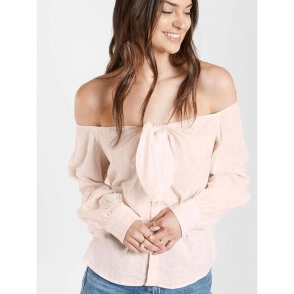 NEW Free People Womens XS Hello There Blouse - Picture 1 of 7